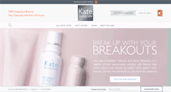 Desktop Screenshot of katesomerville.com